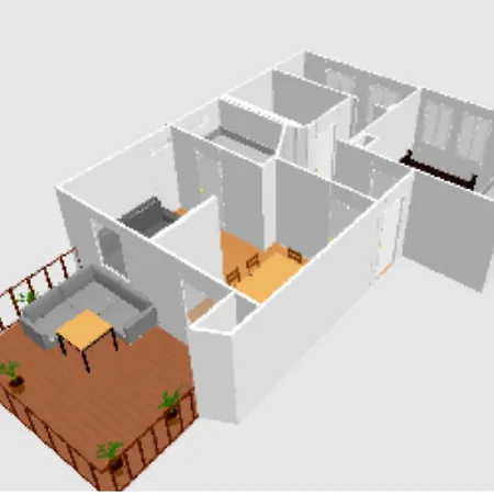 Napoleon, Naehe Zentrum, 2 Schlafzimmer, Grosser Balkon, Free Wifi ,parken *